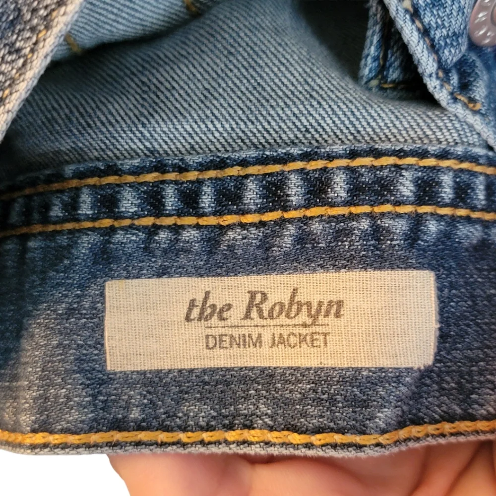 Adriano Goldschmied AG The Robyn Slim Jean Denim Jacket‎ Small